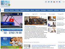 Tablet Screenshot of celestron.cl