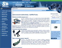 Tablet Screenshot of celestron.cz